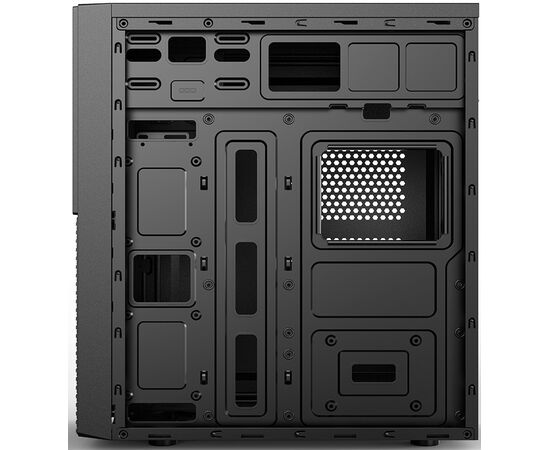  Корпус CBR PCC-ATX-E188-WPSU ATX Miditower E188, без БП, 1*USB 3.0, 2*USB 2.0, HD Audio+Mic, Black 