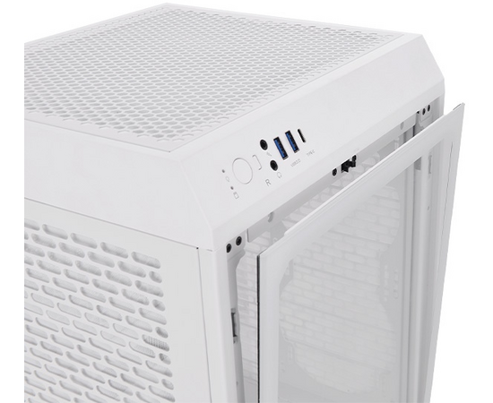  Корпус Thermaltake The Tower 200 (CA-1X9-00S6WN-00) белый без БП miniITX 11x120mm 5x140mm 2xUSB3.0 1xUSB3.1 audio bott PSU 