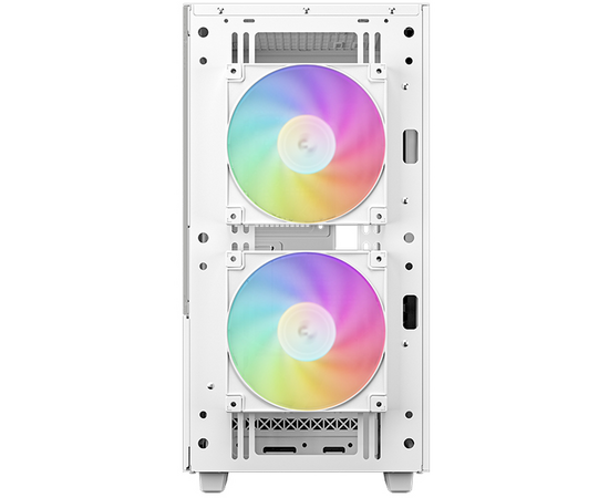  Корпус Deepcool CH360 white (R-CH360-WHAPE3-G-1) MiniTower (mATX, без БП, ARGB, USB3.2 Type-A + USB3.2 Type-C) 