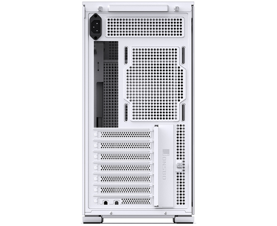  Корпус JONSBO D41 STD White без БП, боковая панель из закаленного стекла, mini-ITX, micro-ATX, ATX, белый 