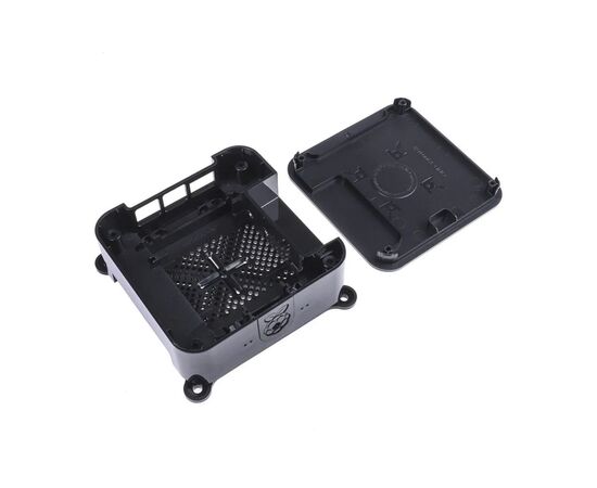  Корпус Raspberry Pi Корпус DesignSpark (136-0233 (136-0232)) ABS Case для Raspberry Pi 3 B/B+ , встроенное крепление VESA (100х100мм), черный 