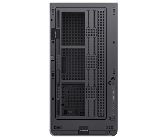  Корпус JONSBO D300 Black без БП, боковая панель из закаленного стекла, mini-ITX, micro-ATX, черный 