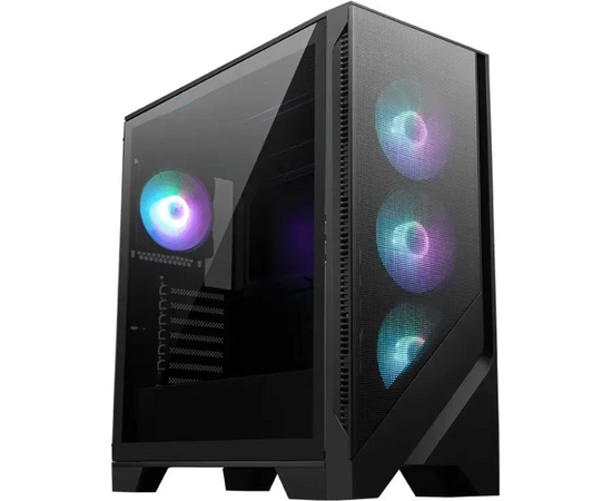  Корпус MSI MAG Forge 321R Airflow (306-7G23R22-HH9) черный без БП ATX 4x120mm 2xUSB3.0 1xUSB3.1 audio bott PSU 