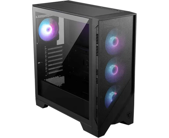  Корпус MSI MAG Forge 321R Airflow (306-7G23R22-HH9) черный без БП ATX 4x120mm 2xUSB3.0 1xUSB3.1 audio bott PSU 