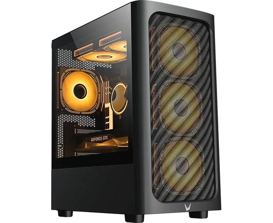  Корпус Formula Air Mesh G3 черный без БП mATX 4x120mm 2x140mm 2xUSB3.0 audio bott PSU 