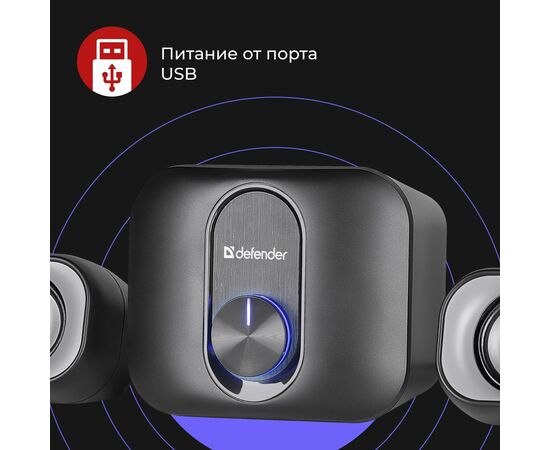  Акустическая система DEFENDER V13 черный 65213 