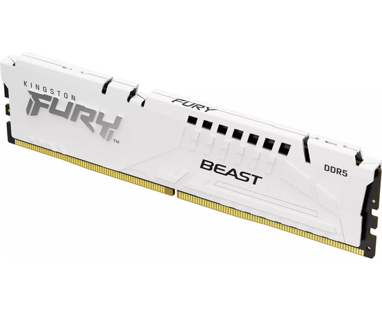  ОЗУ Kingston Fury Beast White Expo KF560C30BWE-16 DDR5 - 1x 16ГБ 6000МГц, DIMM, White, Ret 
