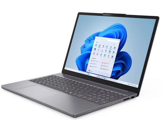  Ноутбук LENOVO IdeaPad Slim 3 15IRH10 (83K1002VRK) 15.3" IPS WUXGA/Core i5 13420H/16Gb/512Gb SSD/VGA int/noOS/grey 